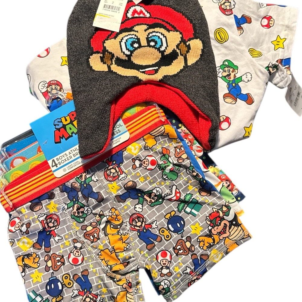 Super Mario Kids Clothing Set